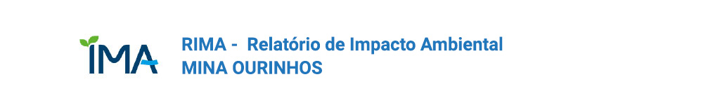 RIMA - Relatório de Impacto Ambiental - Mina Ourinhos